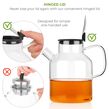 Glass Teapot & Kettle 74oz