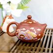 Color Changing Purple Clay Teapot 200ml