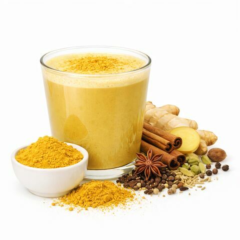 Golden Milk Kurkuma Chai Latte