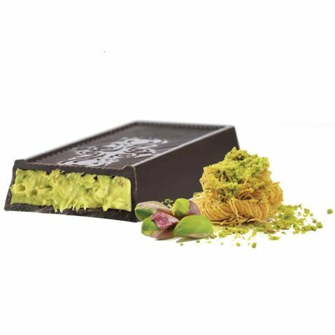 Barre de chocolat noir Pistache Dubaï 30g