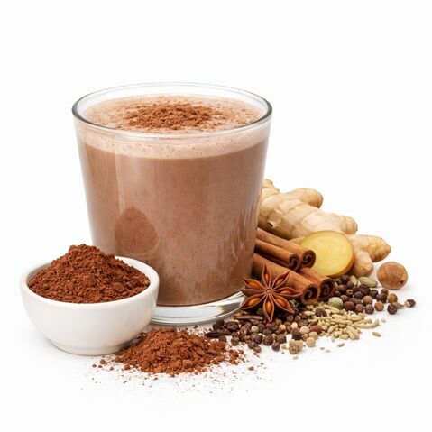 Schokoladen-Chai-Latte