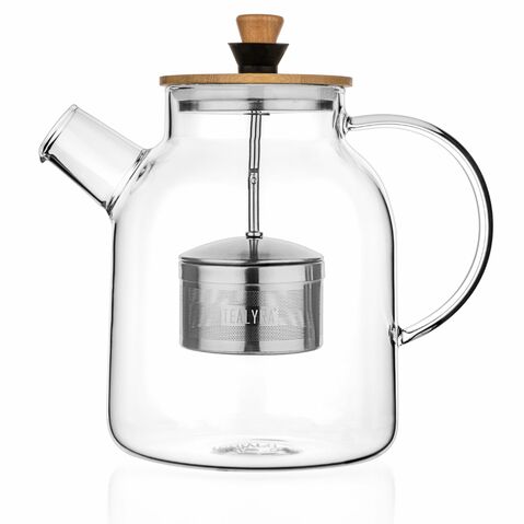 Glass Teapot & Kettle w/ Infuser 1.4L