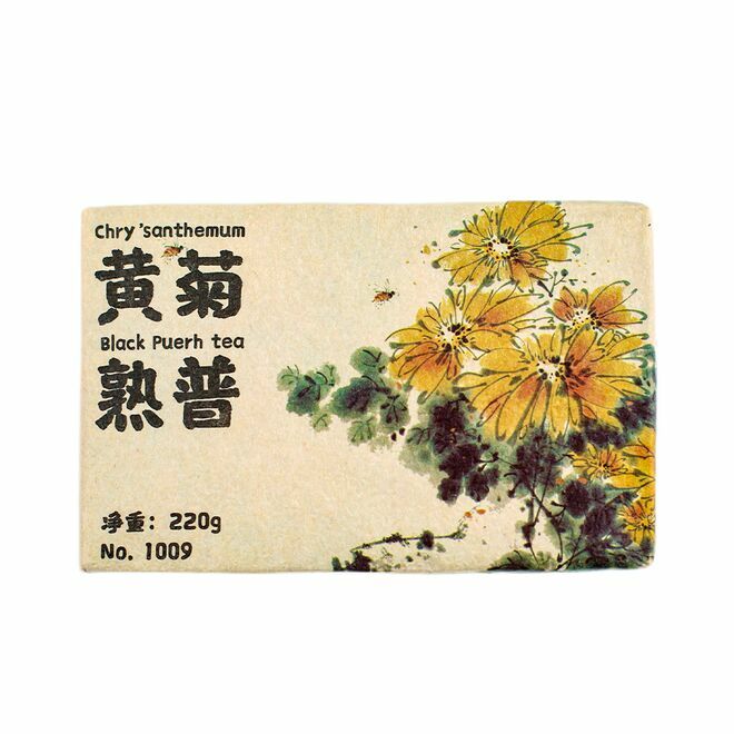 Pu'erh mûr au chrysanthème 220G