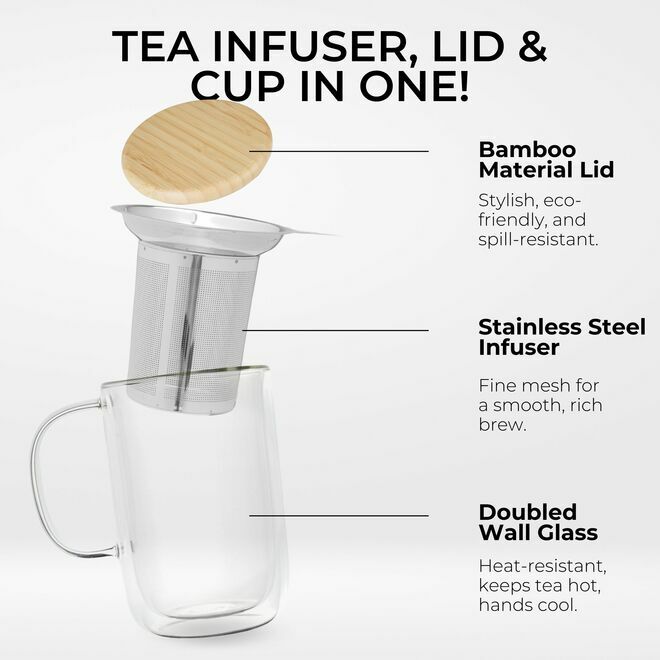 Infusor Venus para tazas de doble pared