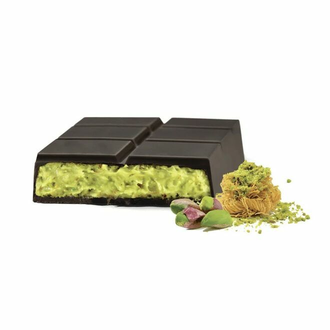 Pistacho Dubai Chocolate Negro 30g