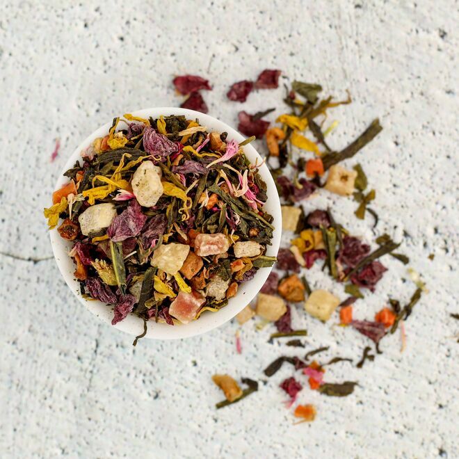 Tropischer Sonnenaufgang