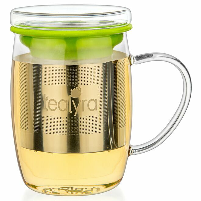 Perfectea Tasse en verre Infuseur