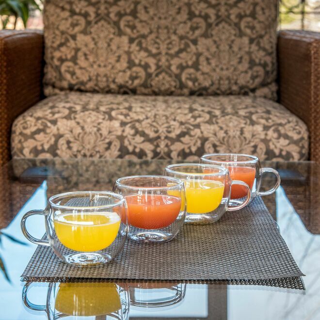 Verres à double paroi Universe, lot de 4